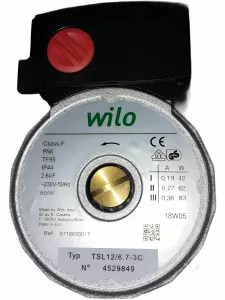 ����� WILO TSL 12/6/7-3C BOSCH Gaz6000WBN/2000WBN, BUDERUS U072 (87186450600)